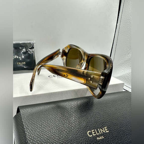 Celine Square Sunglasses.Model CL400491  55E 🏆100% Automatic Italy🇮🇹‼️ - Picture 9 of 15